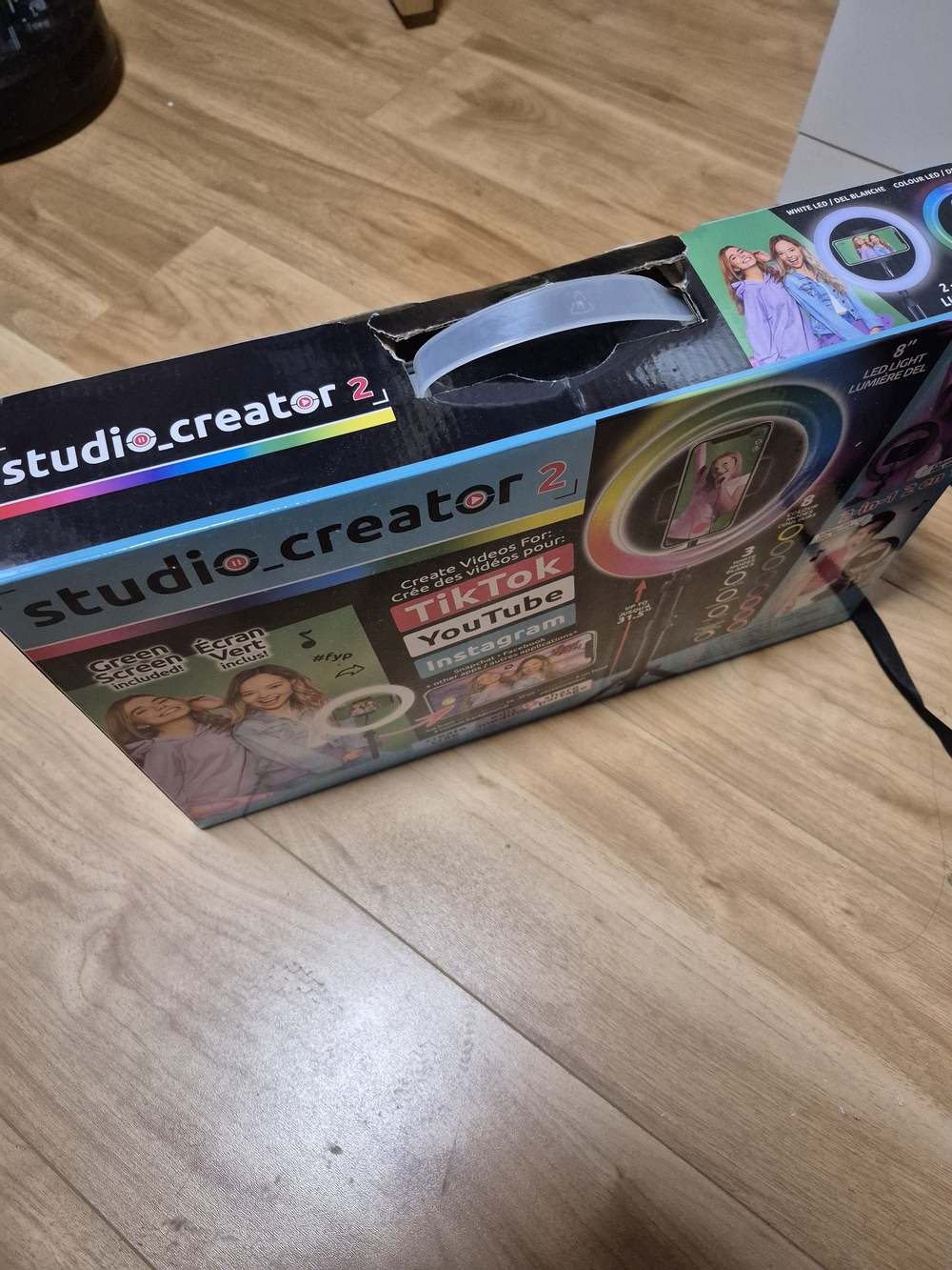 Studio Creator 2 LED Ring Light with Tripod - Multi Color - Picture 3 of 3